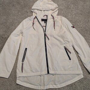 Tommy Hilfiger women's windbreaker, white, XL